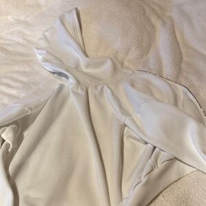 SHEIN Cozy White Fleece